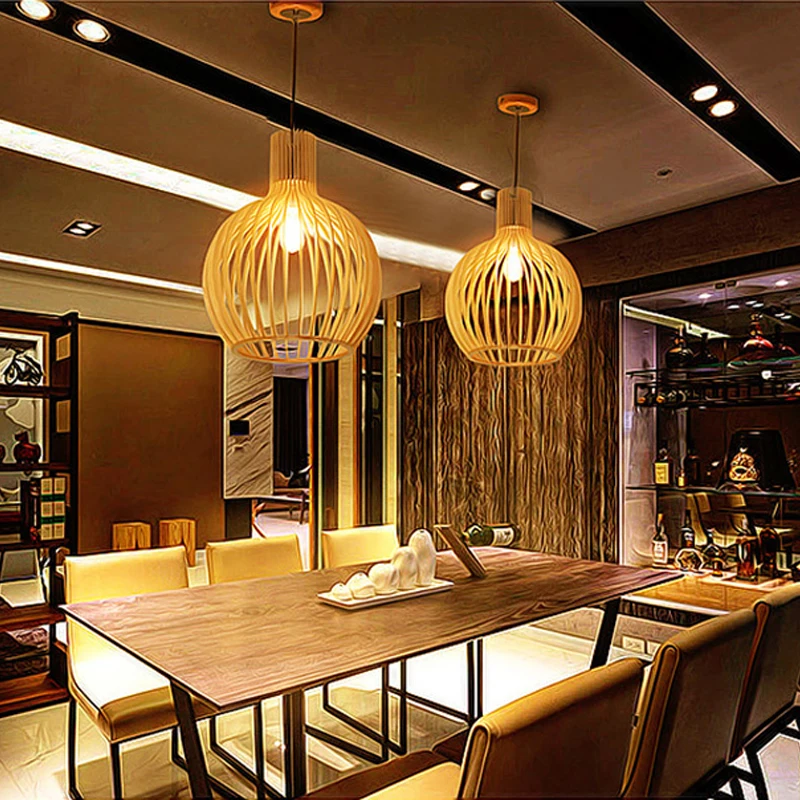 Продажа Деревянный подвесной светильник, черный светильник в виде птичьей клетки, современный нидерландский Ретро Декор ручной работы, Античная Го...