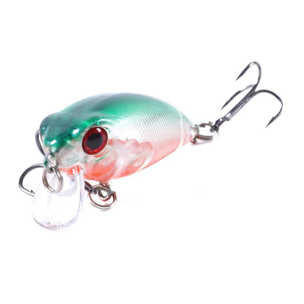Рыболовные приманки Mini Crankbait 4 см 3 5 г Верховая вода искусственная жесткая