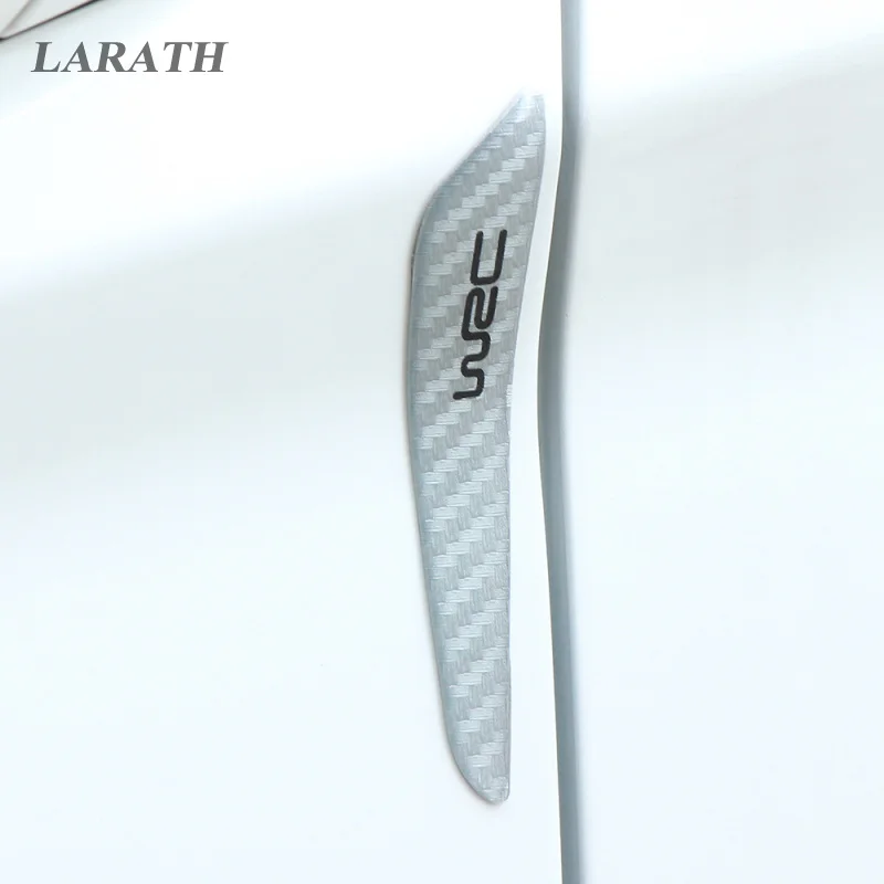 4 шт. углеродное волокно Авто полоса для отделки дверей Общие Универсальный