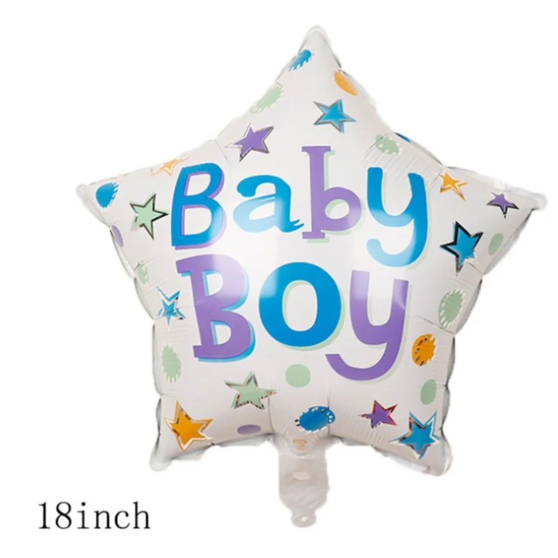 Соединенный мальчик девочка шар из алюминиевой фольги в форме буквы дети день