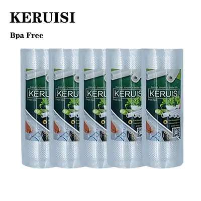 5 рулонов/партия распродажа вакуумный упаковщик мешок для хранения вакуумной