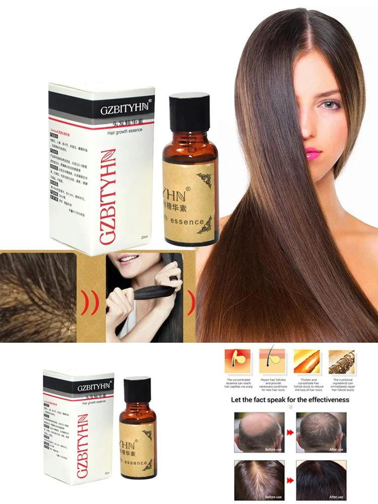 GZBITYHN эссенция для роста волос Расширенная истончение и - Цена: 272,39 руб.