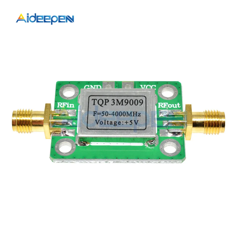 Плата LNA 50-4000 МГц Tqp3M9009 высоколинейный широкополосный радиочастотный модуль