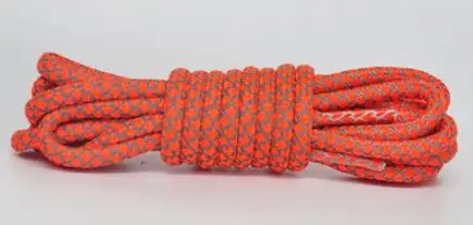 1 pair 1 пара, круглый светильник, шнурки для обуви, Полиэстеровые шнурки, Ботинки martin, кроссовки, спортивные шнурки, светоотражающие шнурки 120 см - Цвет: 1 pair