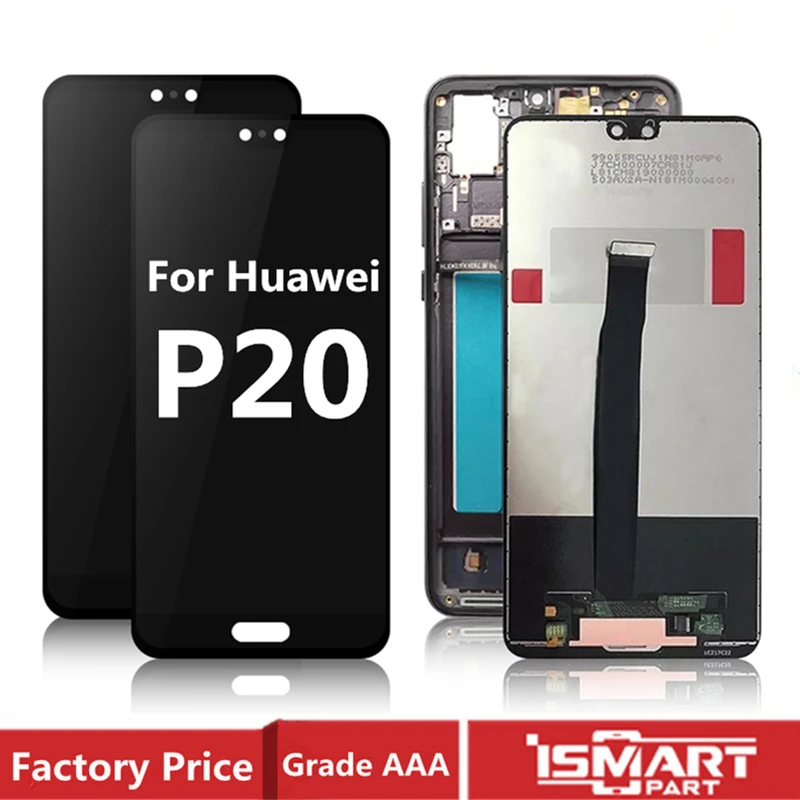 Оригинальный Для Huawei P20 ЖК дисплей сенсорный экран дигитайзер для сборки