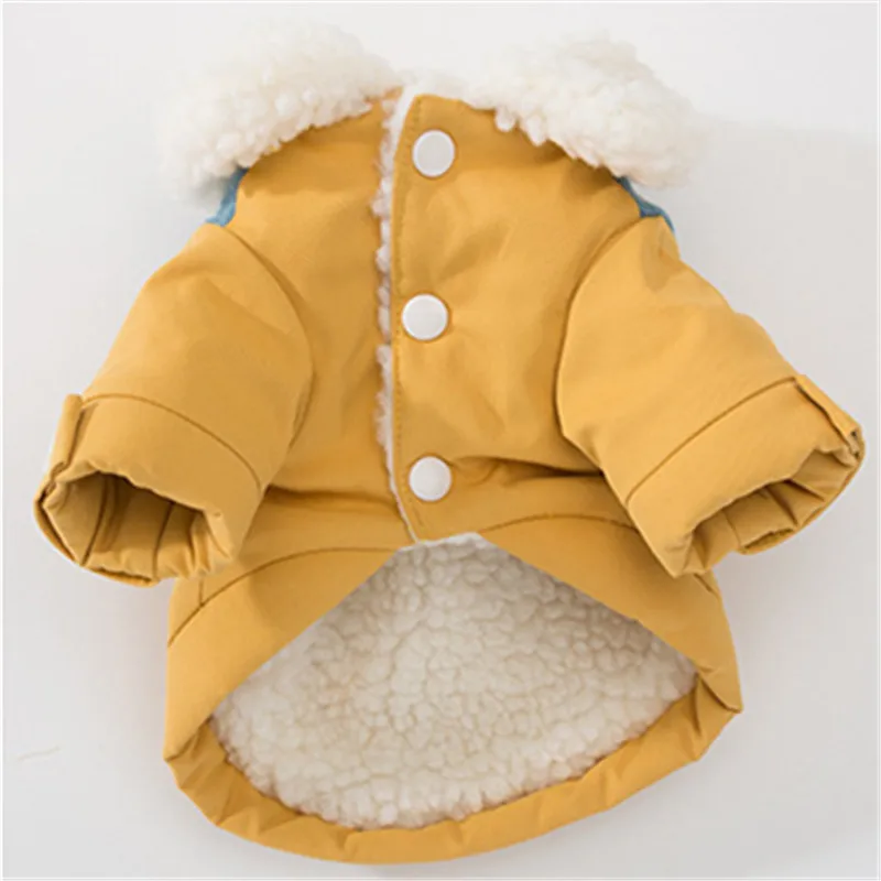 

Dog Coat Jacket Winter Dog Clothes Thicken Warm Pet Outfit Pomeranian Bichon Poodle Schnauzer Welsh Corgi Clothing ropa perro