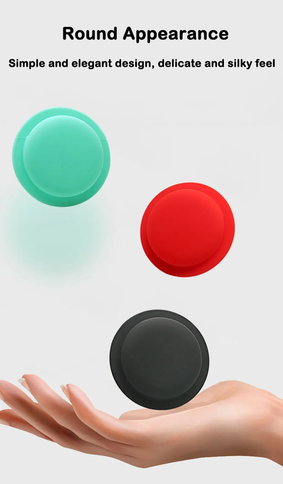 Для Airtags анти-потерянный устройство с защитной оболочкой из жидкого силикона