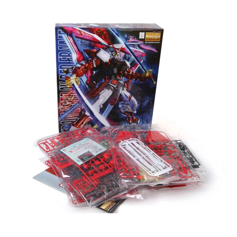 Аниме игрушки Gundam MG 1/100 красные семена сборная фигурка аниме боевой робот с