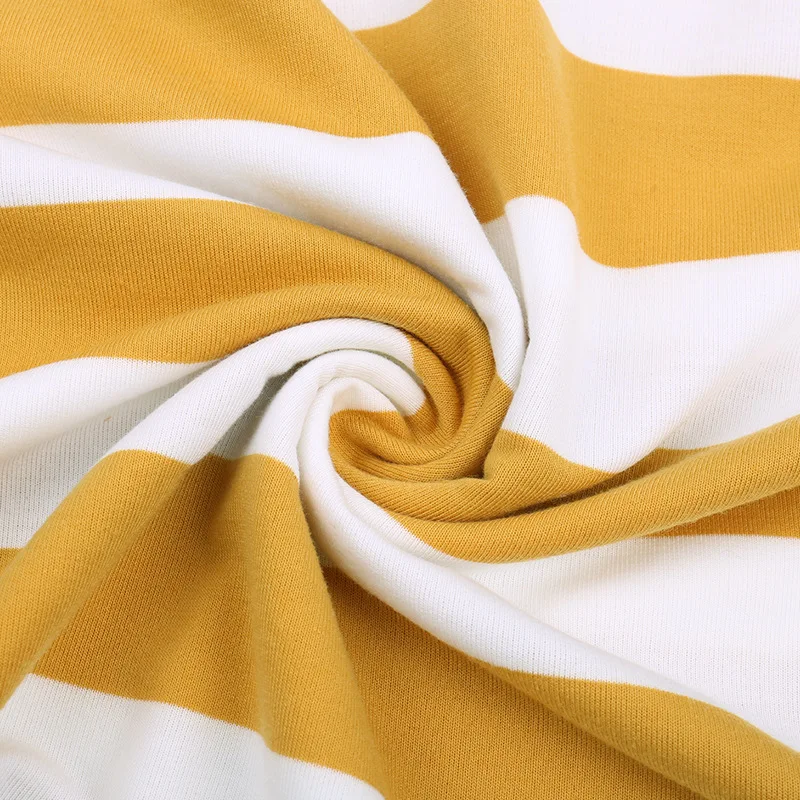 

Ladies striped two-piece casual suit long sleeve + shorts suit female student fashion summer sportswear