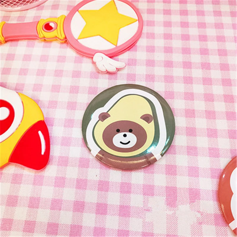 Sailor Moon Mirror Side Mirror Card Captor Mirror Bag Side Mirror Small Round Mirror Anime Adult Girl Cosplay Christmas Gift