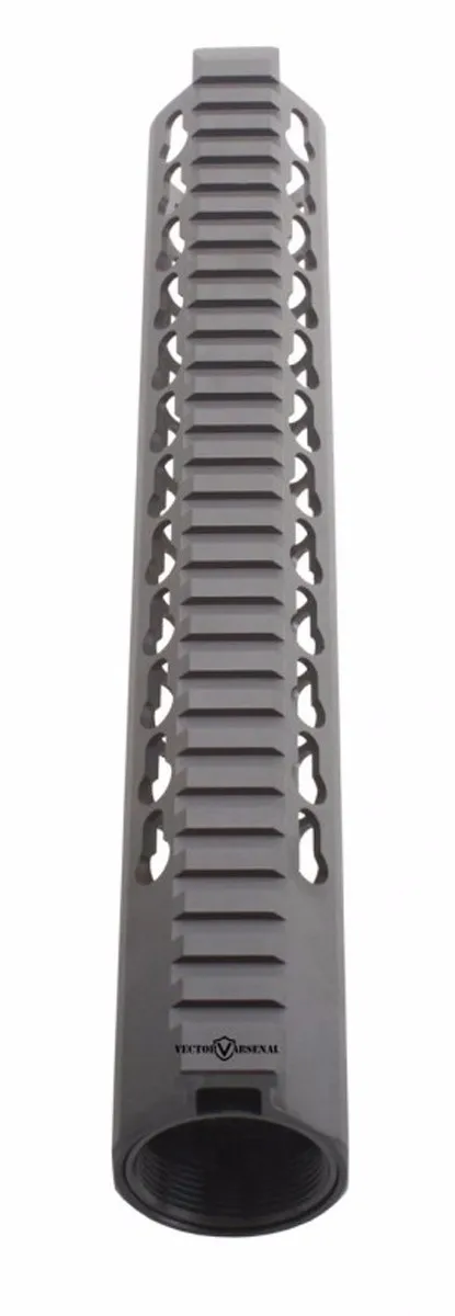 Tactical. 308 тонкий свободный поплавок KeyMod 12 дюймов высокий профиль Handguard Пикатинни кронштейн стальной Баррель Гайка подходит AR10 308