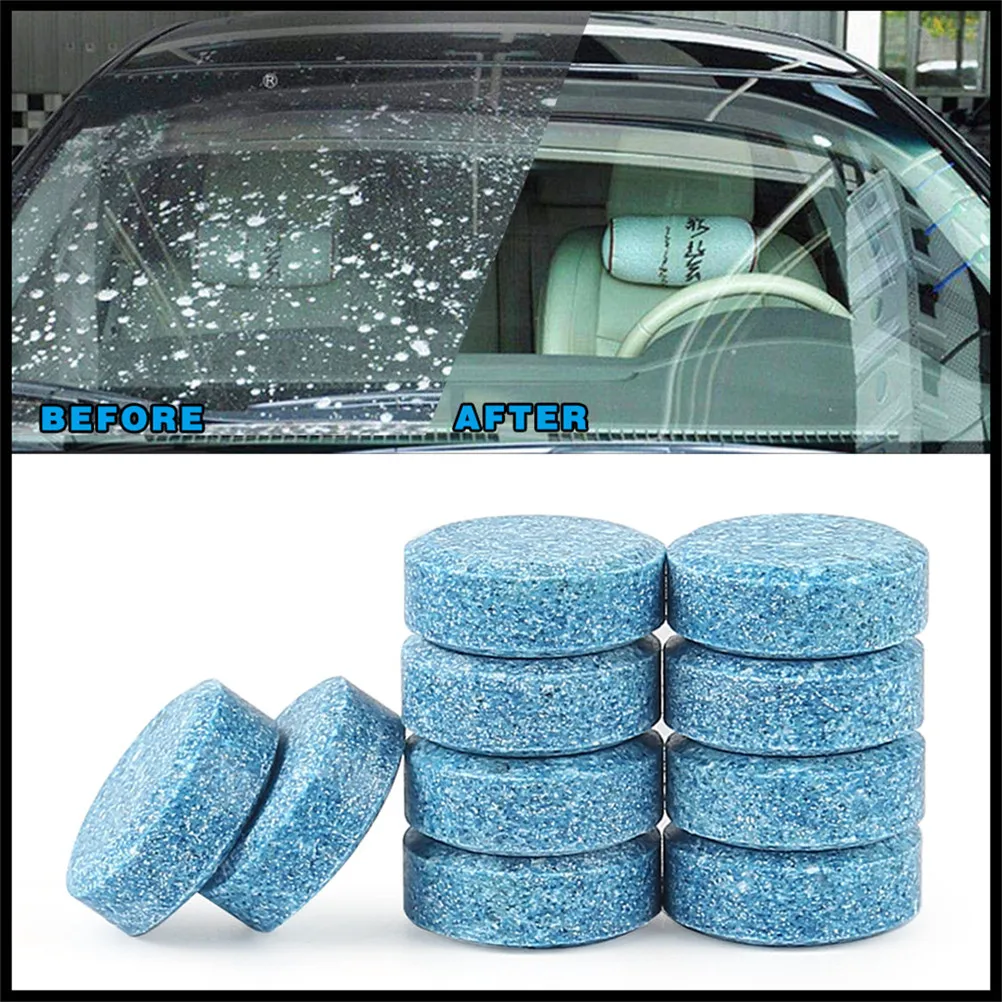 

10pcs Car Solid Cleaner Effervescent Tablets Spray for fiat 2007 2001 2003 1500 Chevolet PUNTO 2000 panda 2003