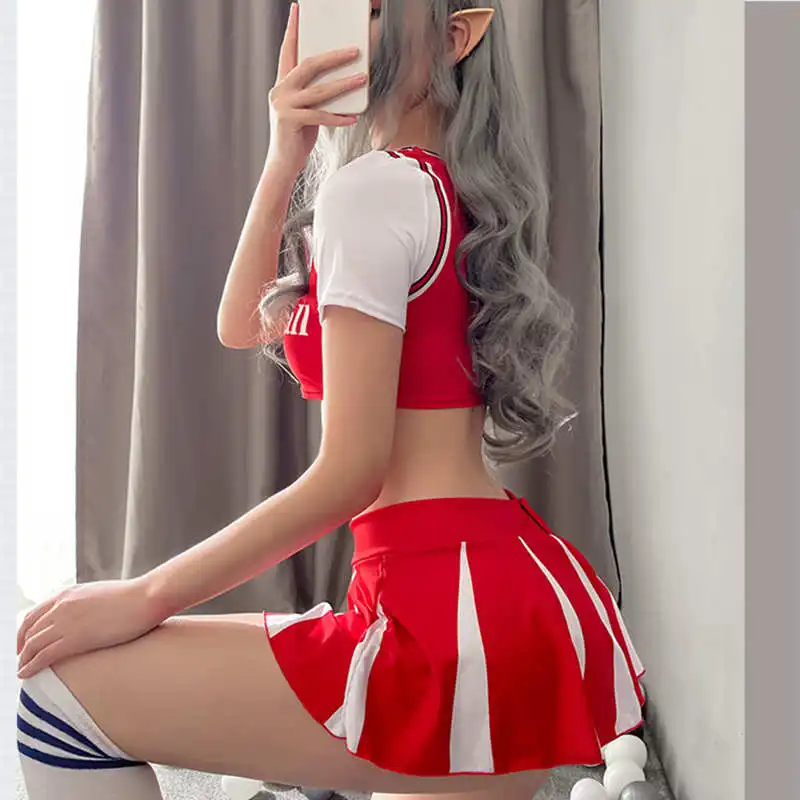 Костюм детский спортивный с коротким рукавом и плиссированной юбкой 2021 - купить