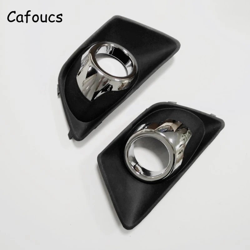 Cafoucs крышка лампы для Ford Ecosport 2013 2014 2015 Автомобильная противотуманная фара с
