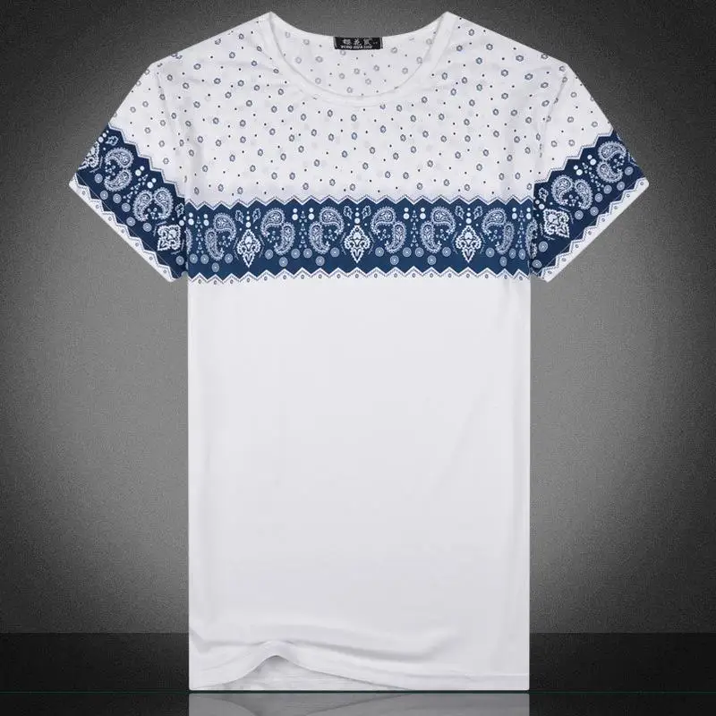 

Men T-shirt 2017 New Fashion T-shirt Men Letter Printing Men O-Neck Short Sleeve T Shirt Good Air Permeability ElasticTops O8R2