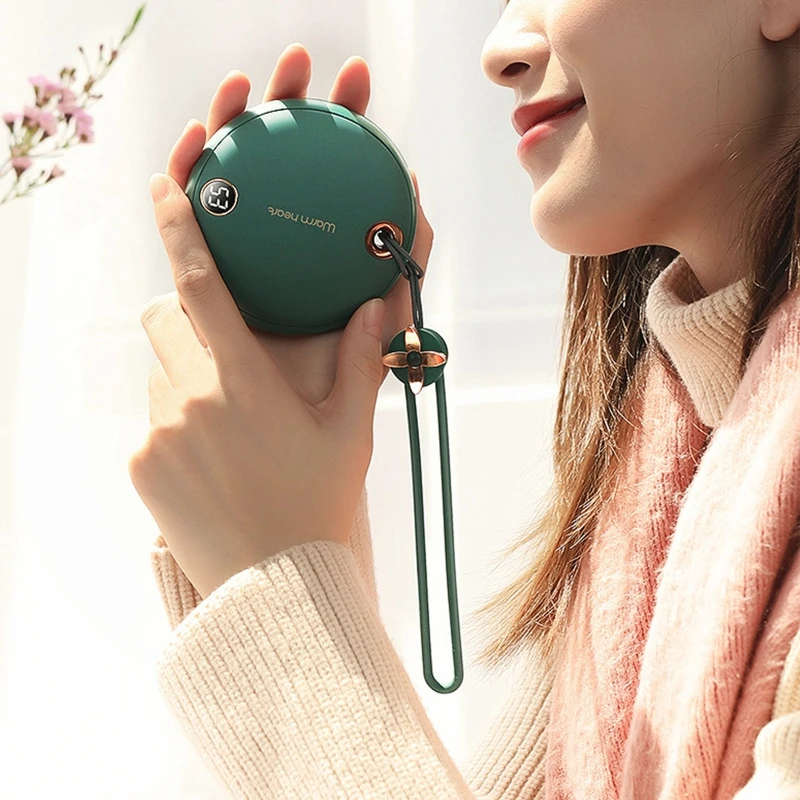 

Mini Round Electric Small Hand Warmer Quick Charge Winter Warm USB Charging Dropship
