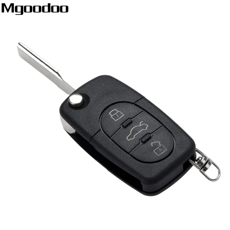 Пульт дистанционного управления Mgoodoo с 3 кнопками для автомобиля ключ 433 МГц чип Fob
