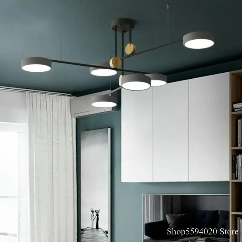 Постсовременная роскошная люстра скандинавские минималистичные светильники