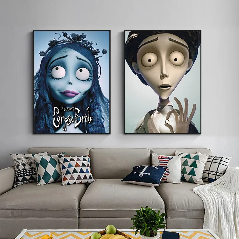 

Corpse Bride Posters and Prints Wall art Decorative Picture Canvas Painting For Living Room Home