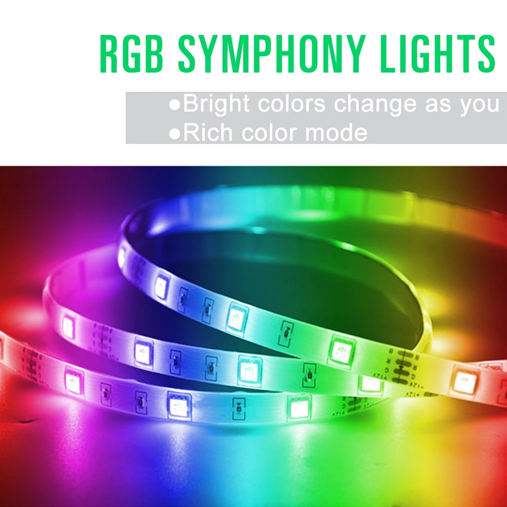 Dreamcolor полосы светильник 10 м 600LED RGBIC Wi-Fi Беспроводной умный лента работает с Alexa Google