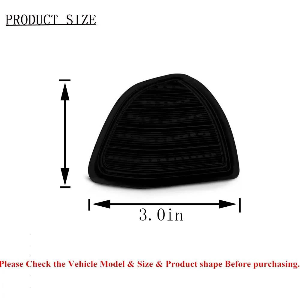 LH + RH динамическая зеркальная лампа с боковым зеркалом буксировочная поворота
