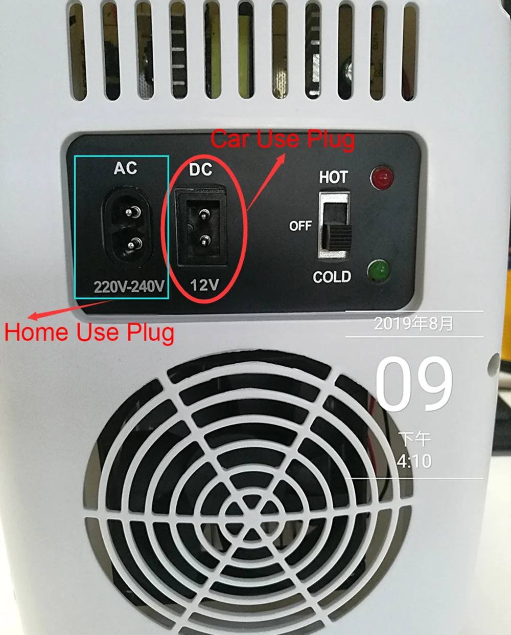 Eletric Home Refrigerator Fridge Home Dual-use Cool Warmer Beer Cooler Refrigerators Freezer