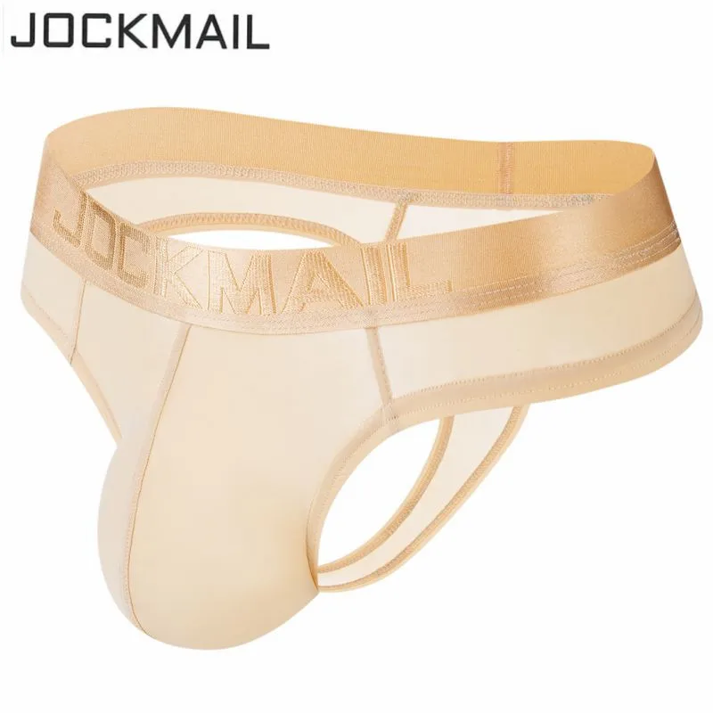 Трусы джоки JOCKMAIL мужские с мешочком для пениса прозрачные брифы бикини танга