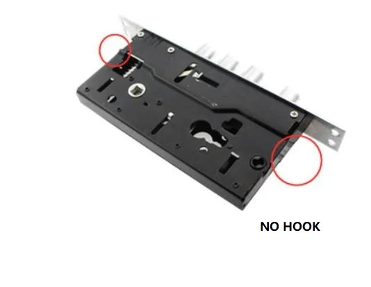 

Универсальный врезной замок для входной двери, фурнитура для корпуса, Противоугонный замок для ворот, размер 30, круглая защелка