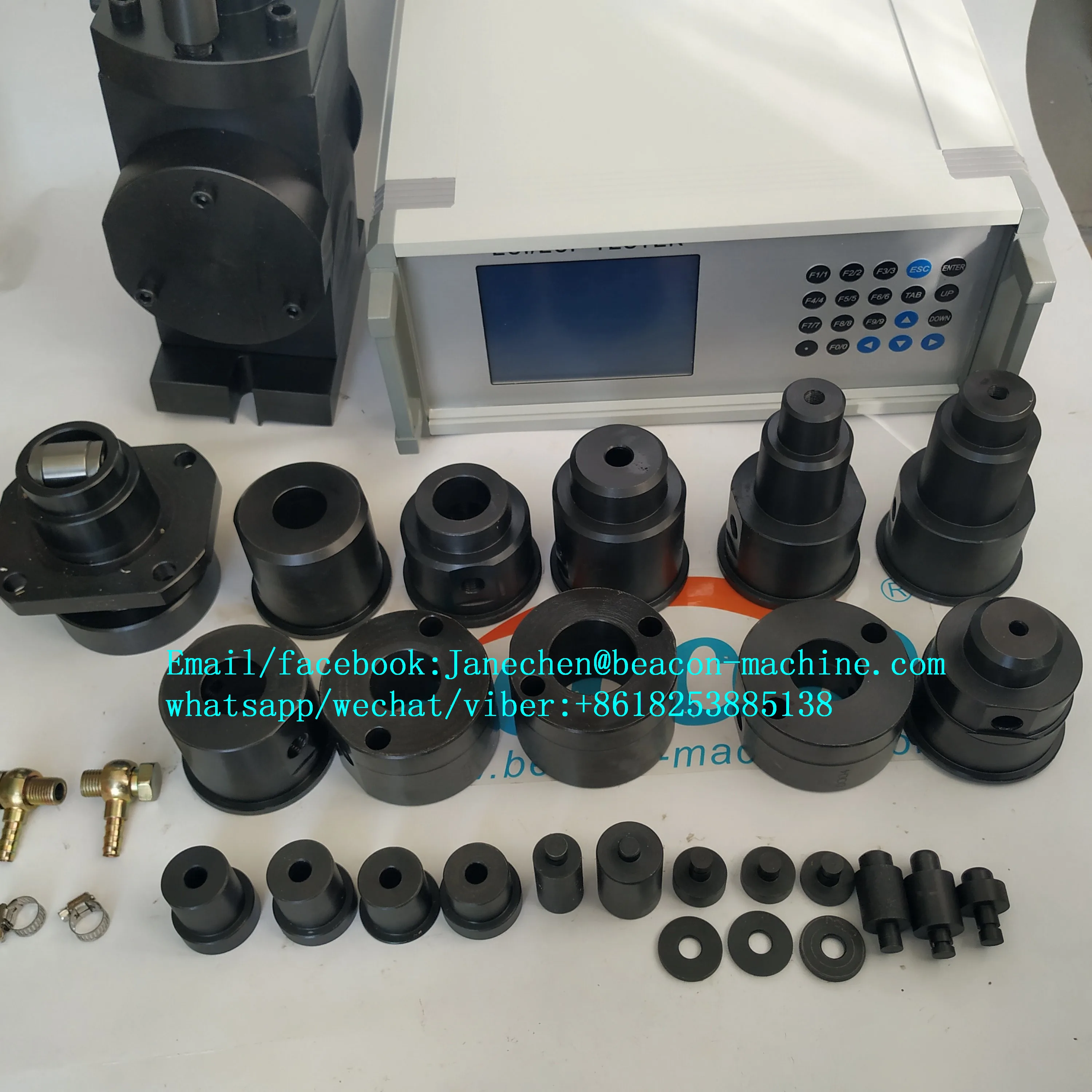simple type EUI/EUP Tester with Cambox and Camshaft 3 camshafts 10 adapters common rail test bench |