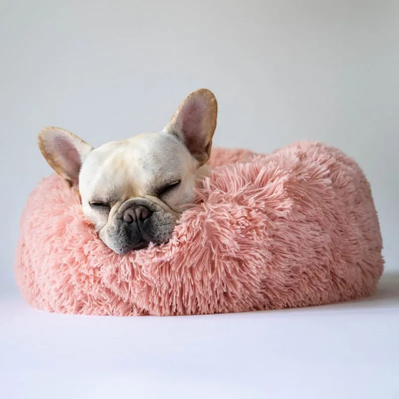 Достаточное количество в наличии ПЭТ Кровати мягкие пушистые теплые Luxe кровати