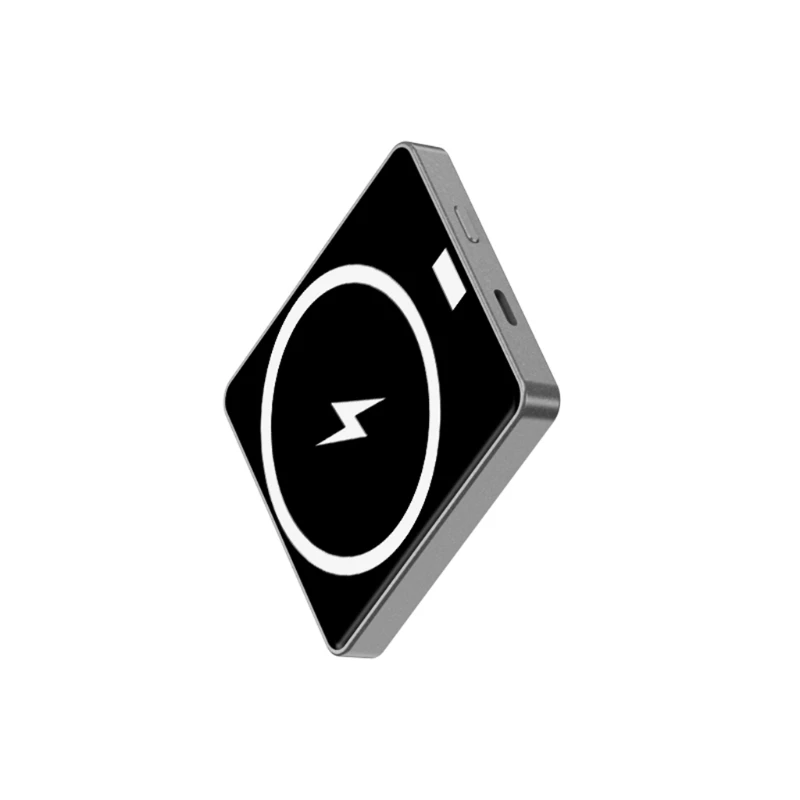 

10000mAh Power Bank Large Capacity External Battery USB Portable Mobile Phone Charger PD+QC 20W Magnetic Wireless 15W