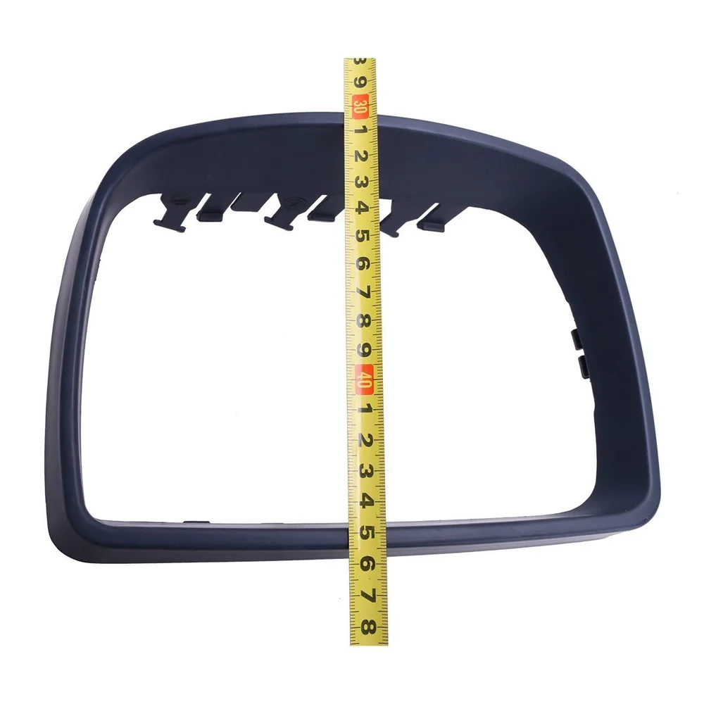 Сменная накладка черное пластиковое правое легкое Автомобильное Зеркало для BMW 00