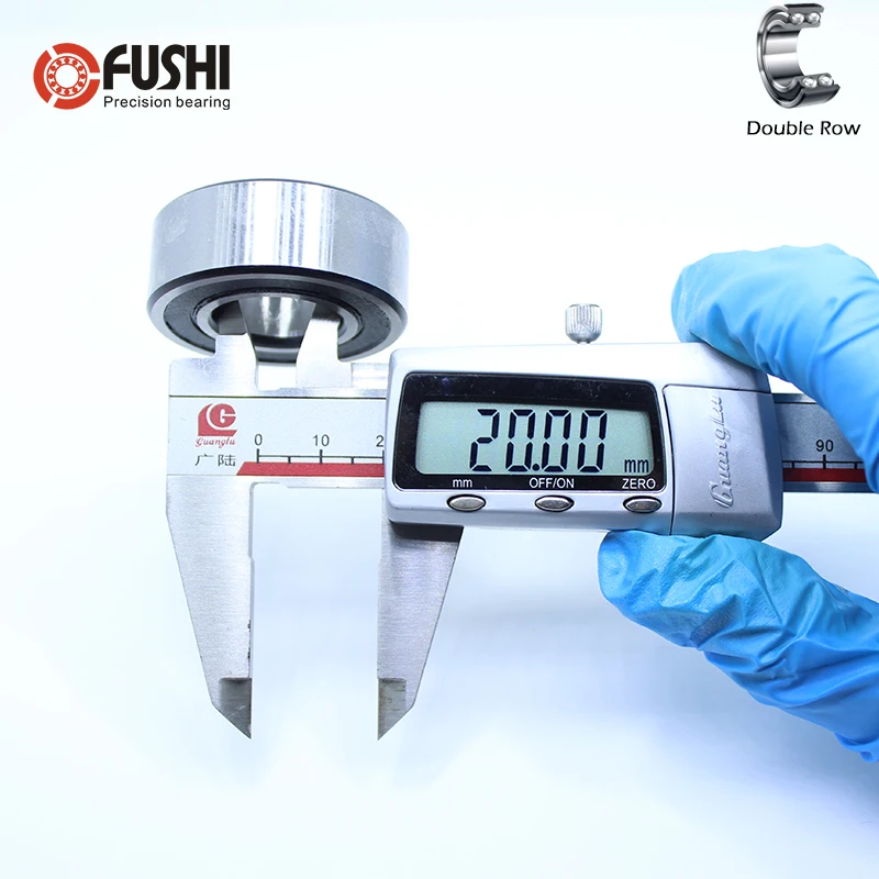 3004-2RS подшипник 20*42*16 мм (1 шт.) 3004 2RS двухрядные герметичные RS Угловые контактные