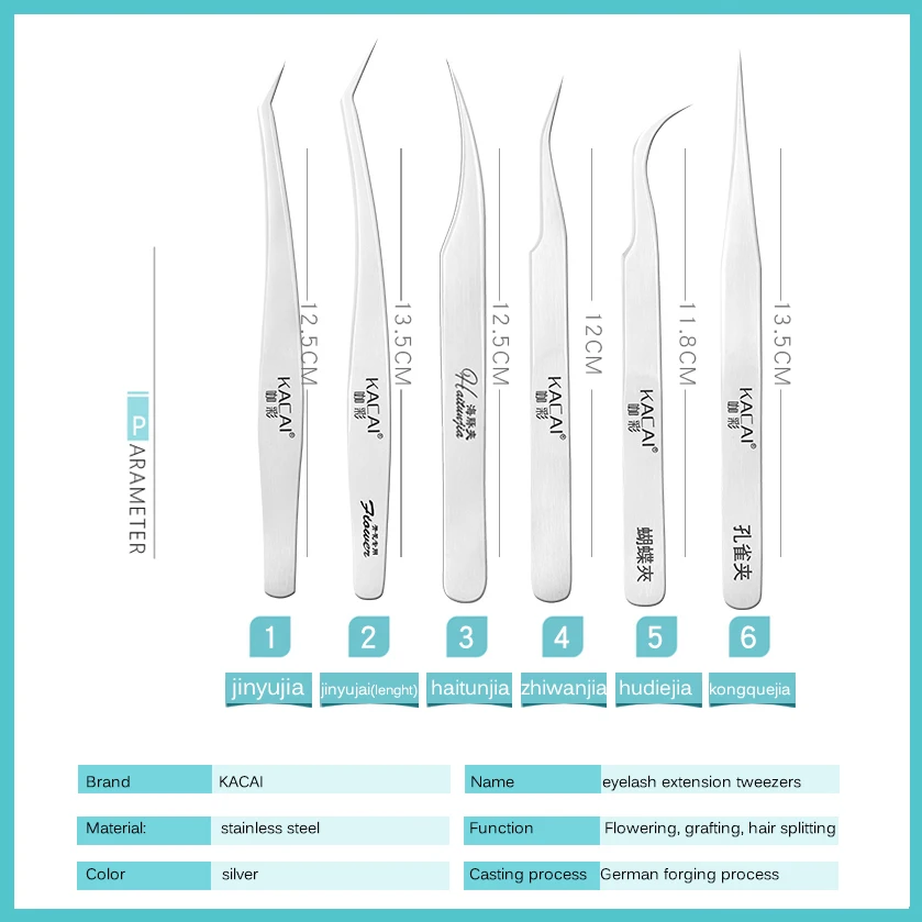 Лучшее качество пинцет для наращивания ресниц Ультра жесткая точность
