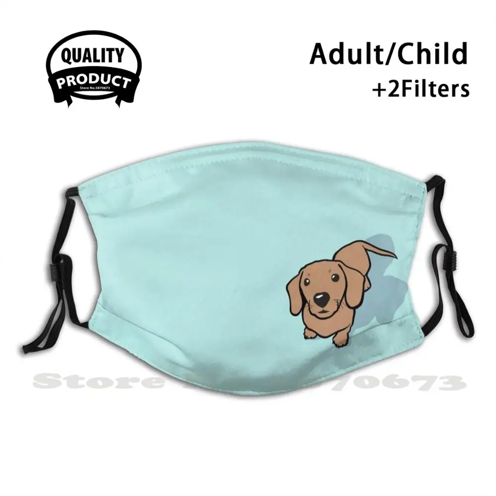 

Good Dog Dachshund Funny Cool Cloth Mask Good Dog Dog Puppy Rescue Dog Dachshund Wiener Dog Sausage Dog Badger Dog Hound Cute