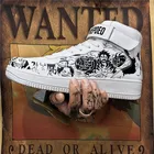 Модная мужская обувь Luffy ророноа Зоро Санджи Cartoon high help