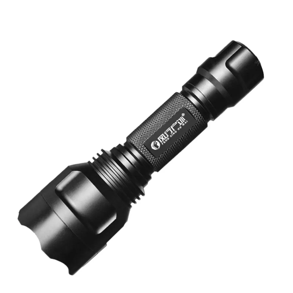 C8 L2 LED Flashlight Aluminum Waterproof Zoomable Torch Light 5 Modes Super Bright Rechargeable Tactical Lamp For Outdoor | Лампы и