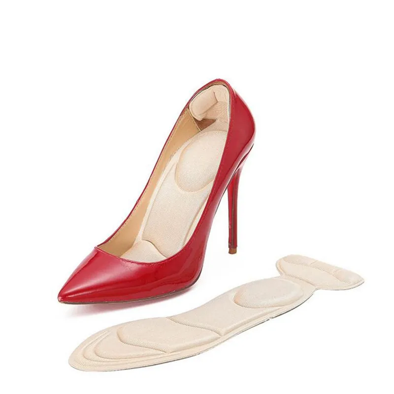 1 Pair Arch Support Insoles Breathable Anti-slip Insole for feet Pad Inserts Heel Post Back Women High Shoe Orthopedic | Красота и