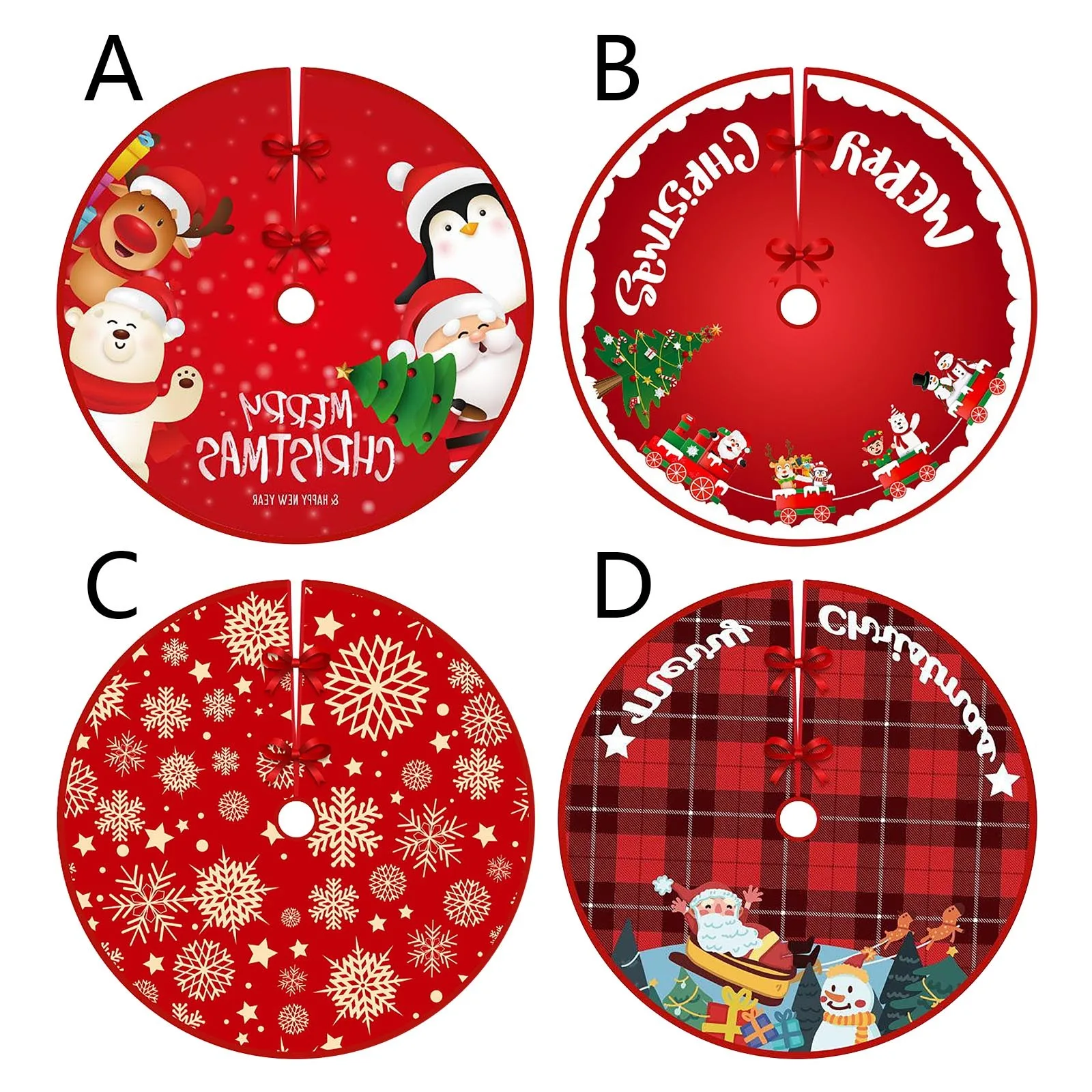 

Christmas Tree Skirt Decoration Xmas Floor Mat Cover Home Party Decor Home New Year Xmas Party Supplies Ornaments Decor 2021