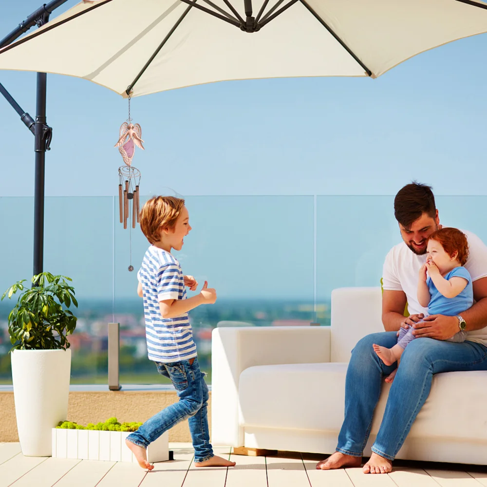 

1Pc Household Luminous Windbell Decorative Wind Chime Adornment for Home