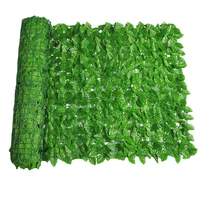 artificial fence leaf fence wall privacy wall ivy garden courtyard green fence family balcony privacy barrier green leafy plants