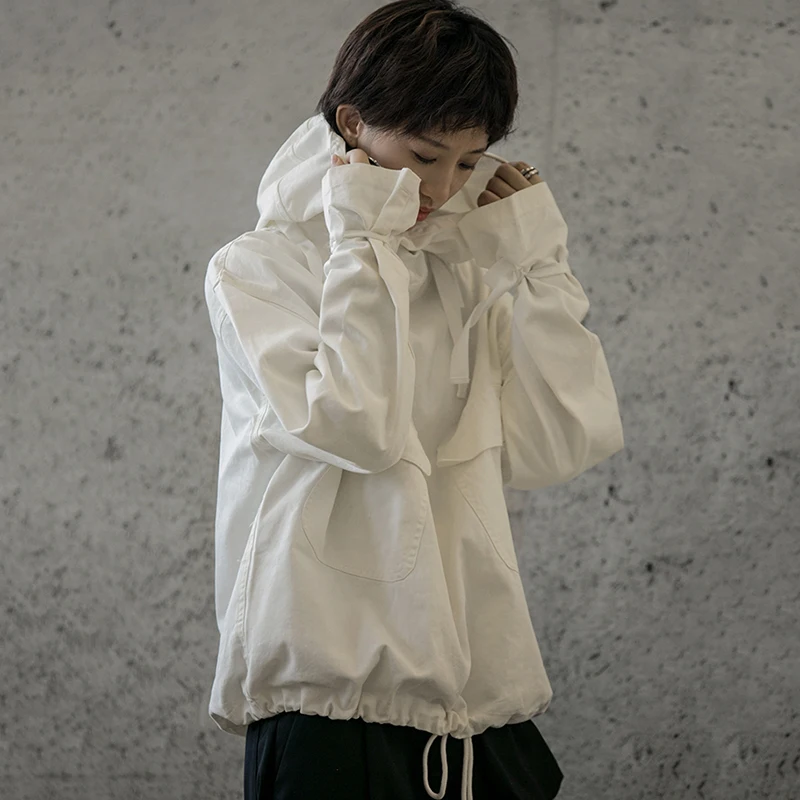 XITAO Женская толстовка с бантиком Лоскутная винтажная капюшоном осень 2019 | одежда