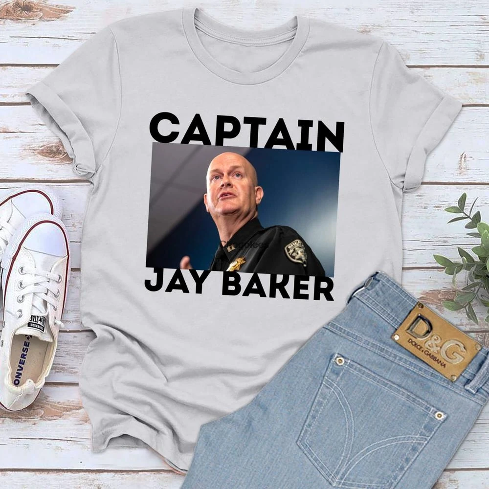 Рубашка с надписью Капитан Джей Бейкер рубашка Georgia She.riff Stop Asia Hate AAPIStop raзм D 19032119 |