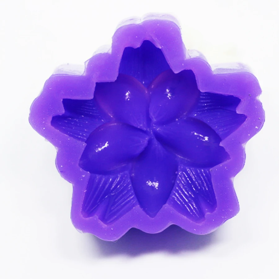 LXYY 3D форма для свечей с франкроном пентагональные силиконовые формы мыла