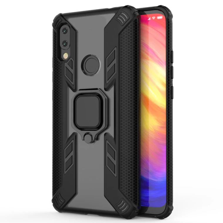 Jagged Warrior мобильный корпус автомобиля магнитный для: XiaoMi Radmi 7 Note7 8 Lite кольцо