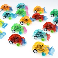 plastic children colorful cartoon small truck car model gacha novelty toys childrens gifts finished goods