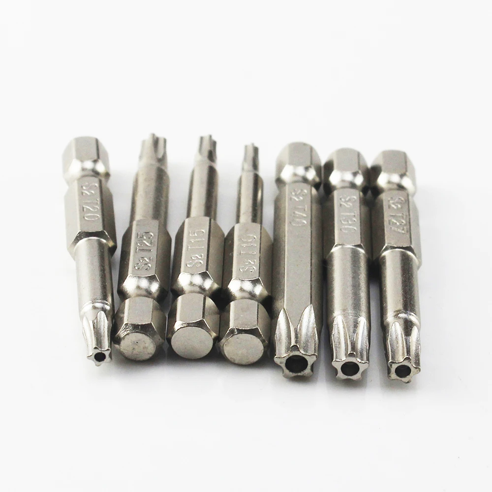 7 шт набор 50 миллиметровый Магнитный 5 точечная звезда/отвертка сверла 1/4