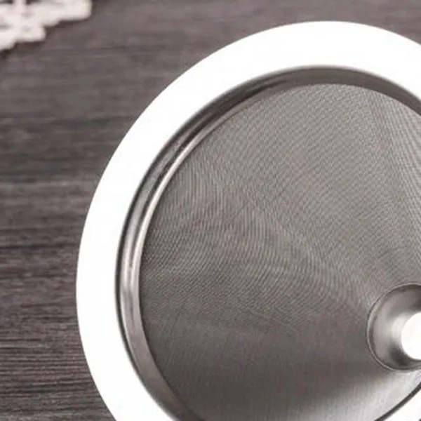 

200ML Pour Over Coffee Maker Filter Dripper Glass Container Coffee Percolators Stainless Steel Coffee Filter