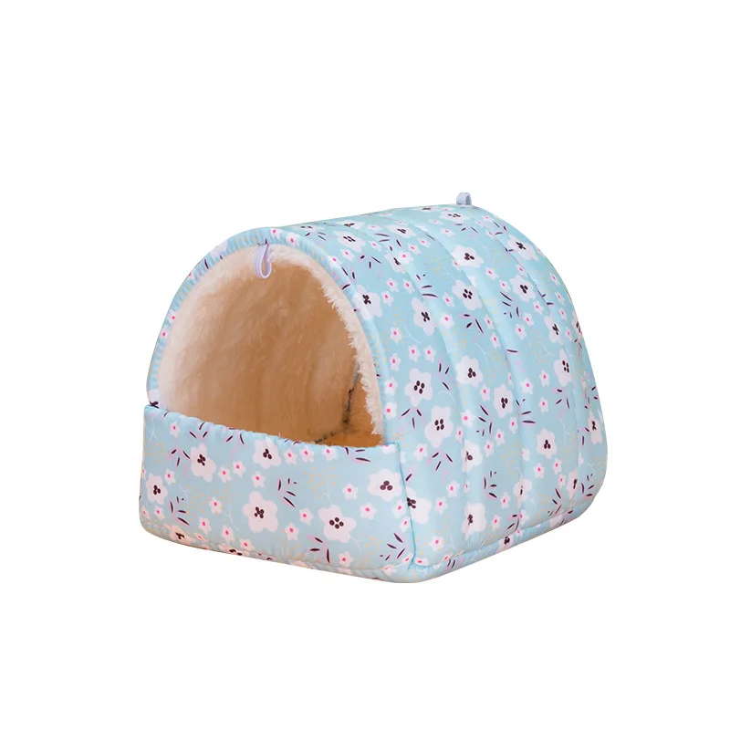 

Ferret Rabbit Cotton Nest Pet House Hamster Rat Cage Guinea Pig Sleeping Bag Chinchilla Winter Warm Bed Small Animal Accessories