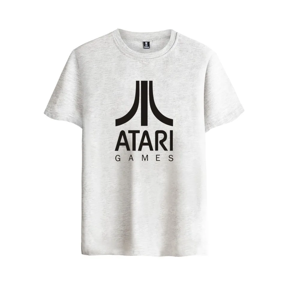 Игровая футболка ATARI мужская и женская модная с коротким рукавом футболки на